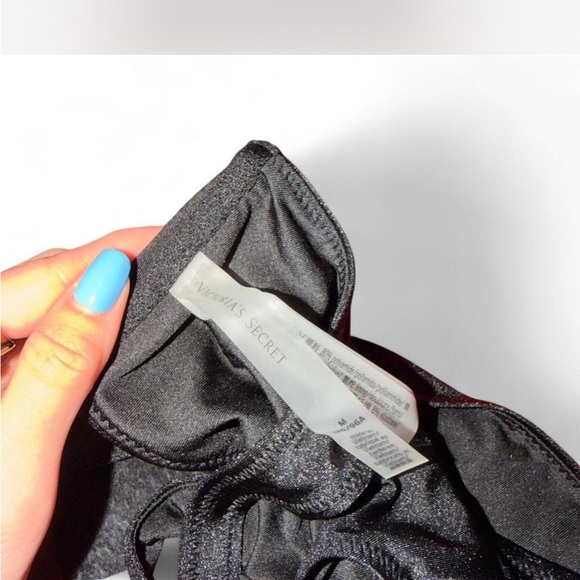 Victoria Secret Black and Leopard Print Bikini Set - Picture 5 of 5